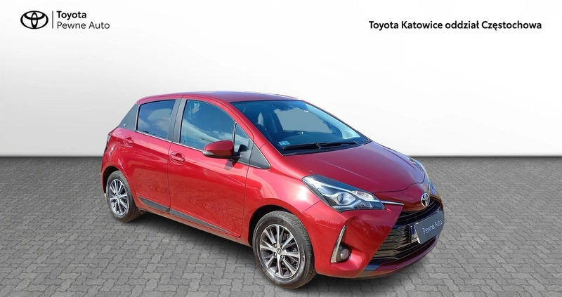 Toyota Yaris cena 62800 przebieg: 71691, rok produkcji 2020 z Jastrowie małe 211